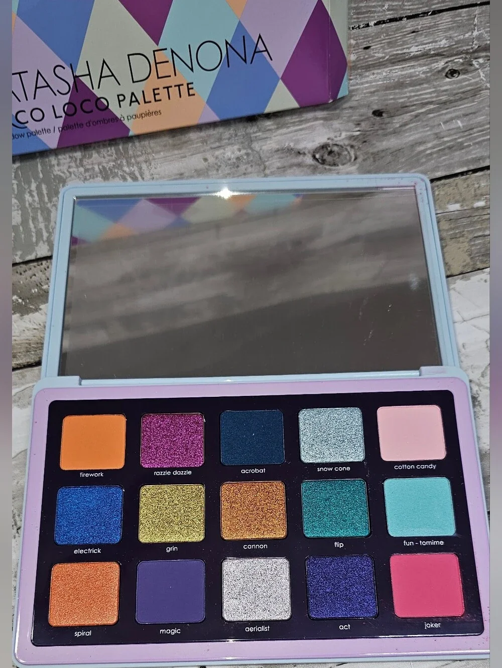Natasha Denona Circo Loco Eyeshadow Palette Full Size NIB Authentic